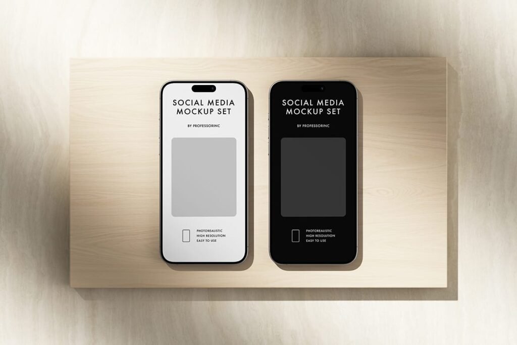 iPhone Mockup preview