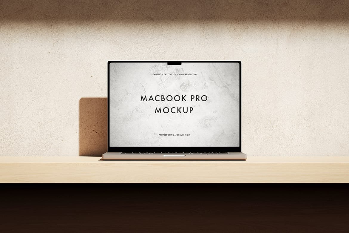 Outdoor Apple MacBook Pro Mockup
