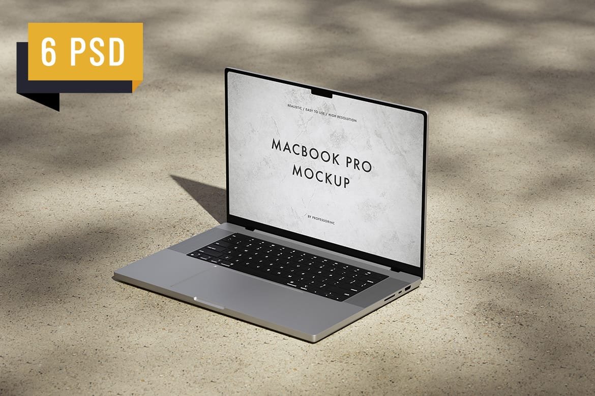 Apple MacBook Pro Mockup Set