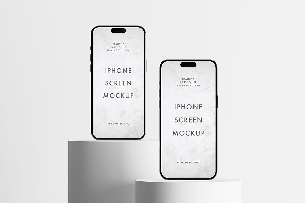 Apple iPhone 15 Pro Mockup