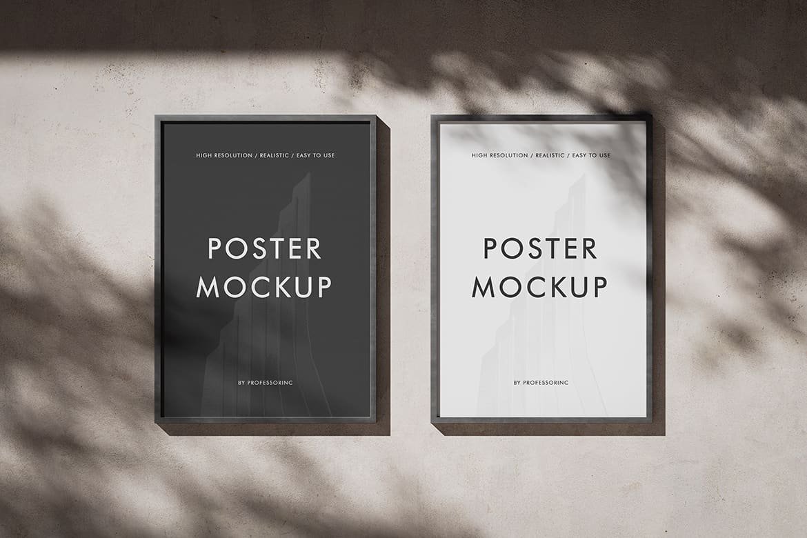 Outdoor A0 / B0 Poster Mockup